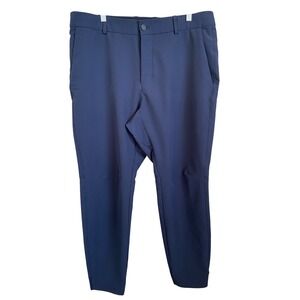 UNRL‎ Golf Pants Navy Blue Mens Size XL Short Inseam Performance Stretch Jogger